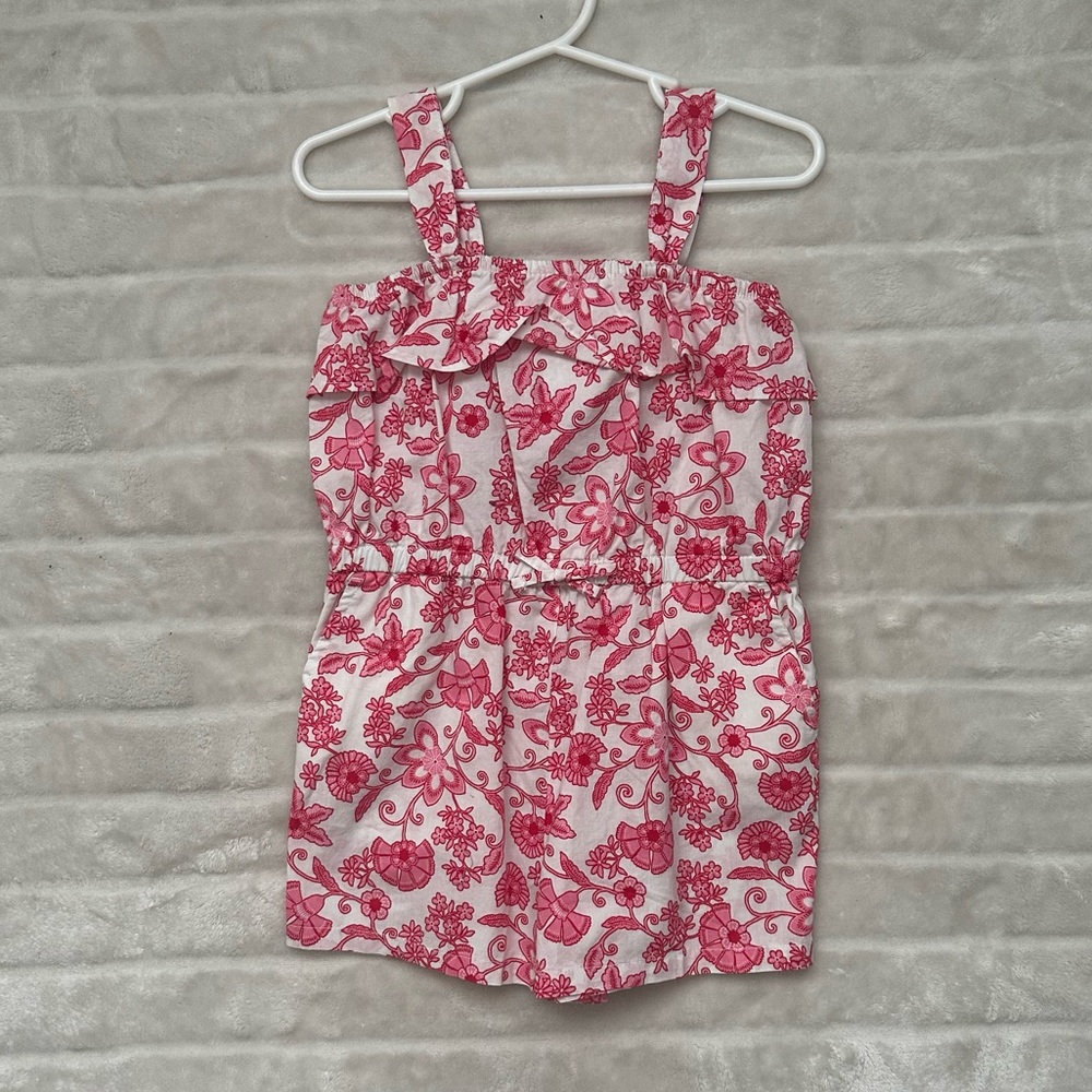 GAP Little girl floral romper